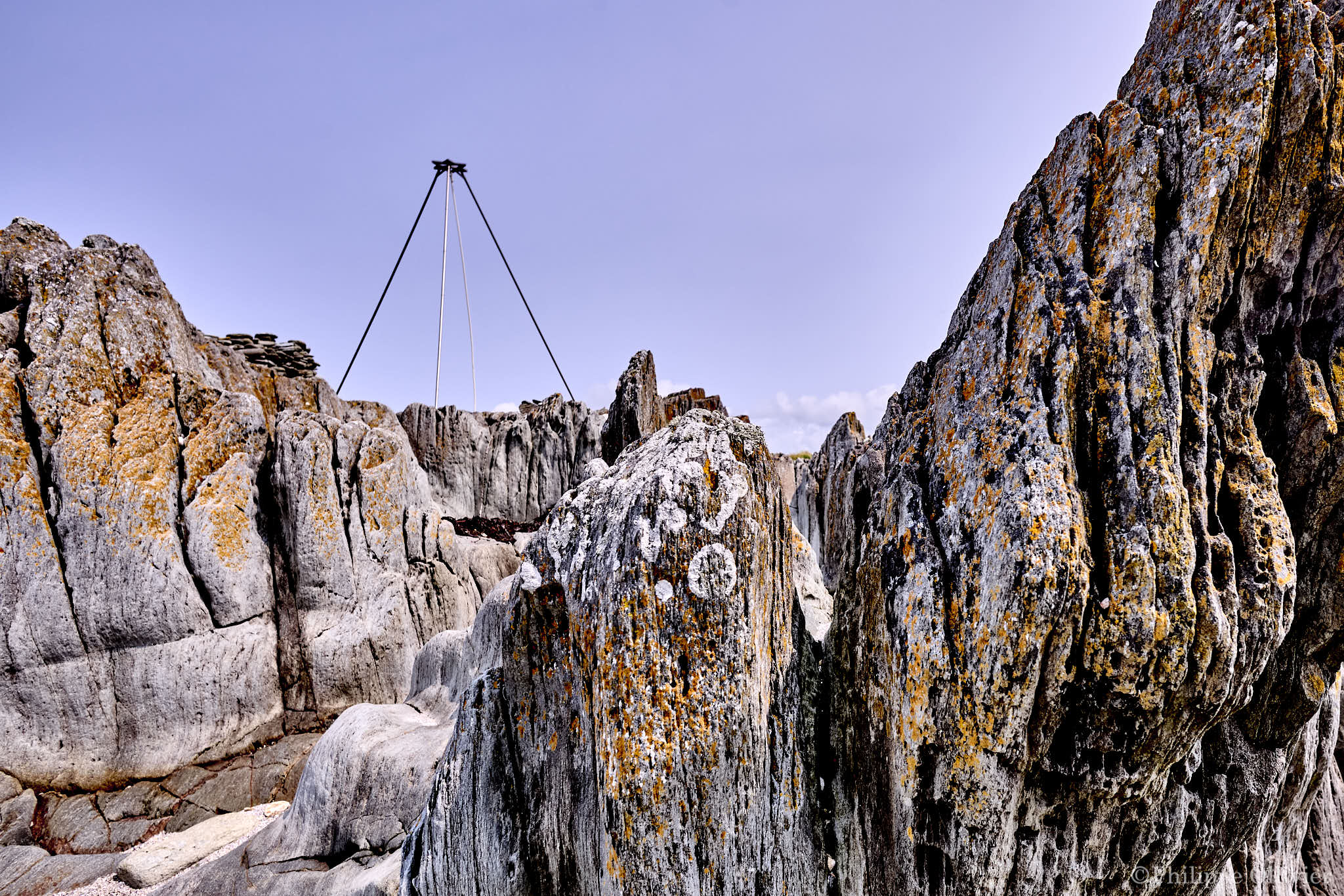 Portique sur l'île ©Philippe Ollivier
